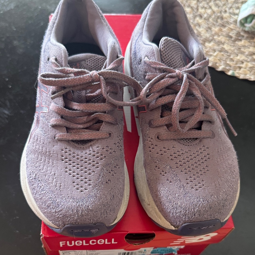 Asics Women's Sneakers in Purple and Gray